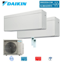 Daikin Set 2 Wandgeräte Stylish WiFi 1,5/3,5 kW -...