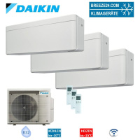 Daikin Set 3 Wandgeräte Stylish WiFi 3,4/5,0 kW 2 x...