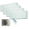 Daikin Set 4 Wandgeräte Stylish WiFi 1,5 kW - 4 x CTXA15CW + 4MXM68A8 R32 Klimaanlage