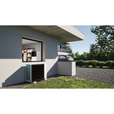 Daikin Altherma 3 R ECH2O Set ERLA11DW1 + EBSX11P30D Wärmepumpe + Hydromodul mit Speicher 300 Liter