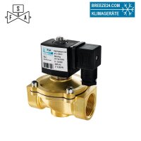 FSA M-1-230-C Magnetventil Messing 1" 230V AC 0-10...