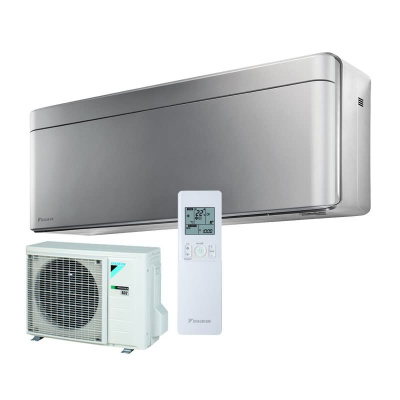 Daikin Set Wandgerät Stylish WiFi silber 4,2 kW - FTXA42CS + RXA42B8 | Raumgröße 40 - 45 m² | R32