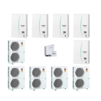 Mitsubishi Electric Wärmepumpen Kaskaden Set MZ...