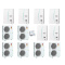 Mitsubishi Electric Wärmepumpen Kaskaden Set MZ 6.140 R 84 kW PUZ-HWM140YHA + ERPX-YM9D+PAC-IF071B-E