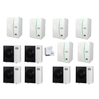 Mitsubishi Electric Wärmepumpen Kaskaden Set MP 6.60...