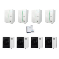 Mitsubishi Electric Wärmepumpen Kaskaden Set MP 4.85...