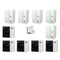 Mitsubishi Electric Wärmepumpen Kaskaden Set MP 5.85...