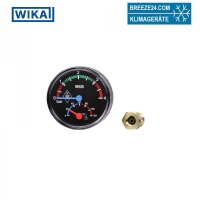WIKA Mano-Thermometer 1/2" hinten 0-2.5/4 bar...