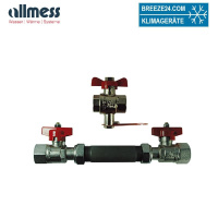 Allmess AEBS230 Einbausatz DN 20 f.Direktmessung...