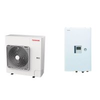 Toshiba Wärmepumpen Set ESTIA HWT-1101HW-E +...