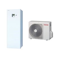 Toshiba Wärmepumpen Set ESTIA HWT-601HW-E +...
