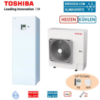 Toshiba Wärmepumpen Set ESTIA...