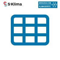 S-Klima STL-SG1 Schutzgitter für Lamellenregister...