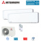 Mitsubishi Heavy Set 2 Wandgeräte SRK20ZS-WF + SRK35ZS-WF + SCM50ZS-W  2,0/3,5 kW  WiFi R32