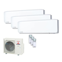 Mitsubishi Heavy Set 3 Wandgeräte SRK20ZS-WF +...