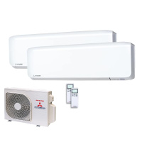 Mitsubishi Heavy Set 2 Wandgeräte SRK20ZS-WF +...