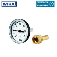 WIKA BZT6360 Bimetall-Thermometer 1/2" x 60mm |...