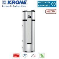 Krone BWS 125-300-S Brauchwasserwärmepumpe Speicher...