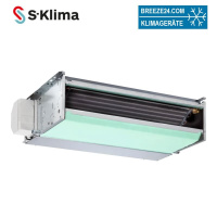 S-Klima ESTCH516-3DX-ORC236 Kaltwasser Kanalgerät...
