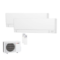 Mitsubishi Electric Set 2 Wandgeräte WiFi Kompakt...