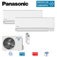 Panasonic Set 2 Wandgeräte CS-MTZ16WKE + CU-2Z35TBE...