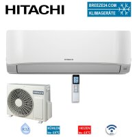 Hitachi Set RAK-DJ50RHAE + RAC-DJ50WHAE Wandgerät...