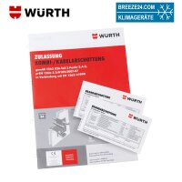 Würth Montageset für Brandschutzschaum Kombi...
