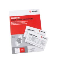Würth Montageset für Brandschutzschaum Kombi...