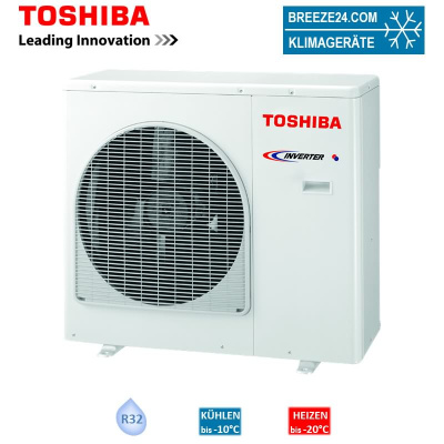 Toshiba RAS-5M34G3AVG-E1 - 10,0 kW Multi-Split Außengerät für bis zu 5 Innengeräte | R32