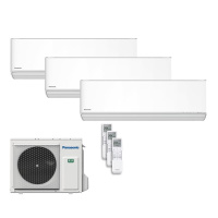 Panasonic Set 3 Wandgeräte 2 x CS-MZ16CKE +...