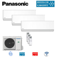 Panasonic Set 3 Wandgeräte CS-MZ16CKE + CS-Z25CKEW +...
