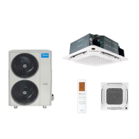 Midea Set 4-Wege-Deckenkasseette MCD1-48FNXD0-ME Blende...