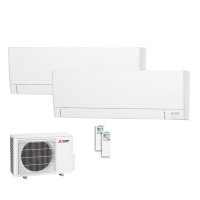Mitsubishi Electric Set 2 x MSZ-AY15VGKP + MXZ-2F53VFHZ2...