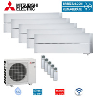 Mitsubishi Electric 5er Set 5 Wandgeräte Diamond...