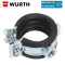 Rohrschelle TIPP-SMARTLOCK Stahl verzinkt ROSHEL-(SMARTLOCK)-1/2ZO-M8-(21-25)