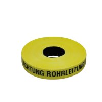 AUSTROFLEX Trassenwarnband 40 mm x 250 m - gelb/schwarz