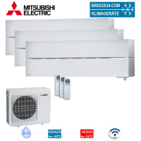 Mitsubishi Electric Set 2 x MSZ-LN18VG2W + MSZ-LN25VG2W +...