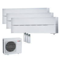 Mitsubishi Electric Set 3 Wandgeräte Diamond WiFi...