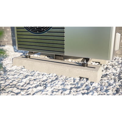 KORTMANN Set Wärmepumpenfundament BASIC M | L 970 mm | B 200 mm | H 100 mm