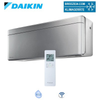 Daikin Wandgerät 4,2 kW Stylish WiFi silber...