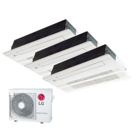 LG Set 3 x 1-Wege-Deckenkassette 2,6 kW 3 x MT09R NU1 mit...