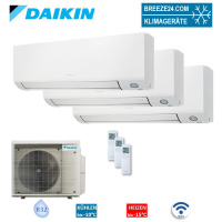 Daikin Set 3 Wandgeräte Perfera WiFi 2,0/2,5/3,5 kW...