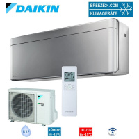 Daikin Set Wandgerät Stylish WiFi silber 3,4 kW -...