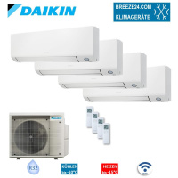 Daikin Set 4 Wandgeräte Perfera WiFi 3 x FTXM20A +...