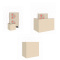 Devaux Schallschutzkassette Modul 50 x 50 cm | Cremeweiß RAL 9001