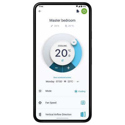 Daikin Set Wandgerät Perfera WiFi 7,1 kW - FTXM71A + RXM71A | Raumgröße 70 - 75 m² | R32