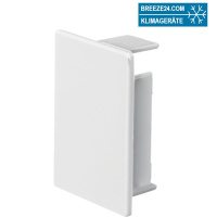 Endstück PVC 60 x 150 reinweiß