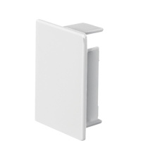 Endstück PVC 60 x 150 reinweiß