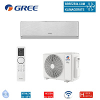 GREE Airy Silver Set 7,1 kW - GWH24AVEXF-K6DNA1A  | WiFi...