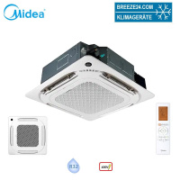 Midea MCD2-48HRFNX 4-Wege-Deckenkassette mit Blende...